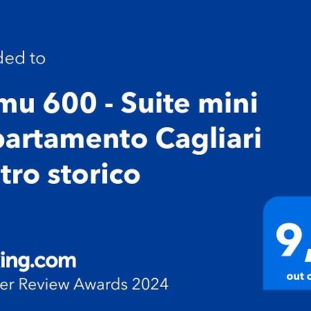 Domu 600 - Suite Mini Appartamento Cagliari Centro Storico Exteriér fotografie